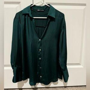 Zara Silk Blouse